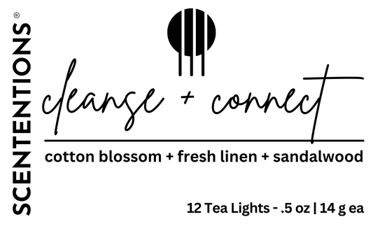 CLEANSE + CONNECT - TEA LIGHT SET