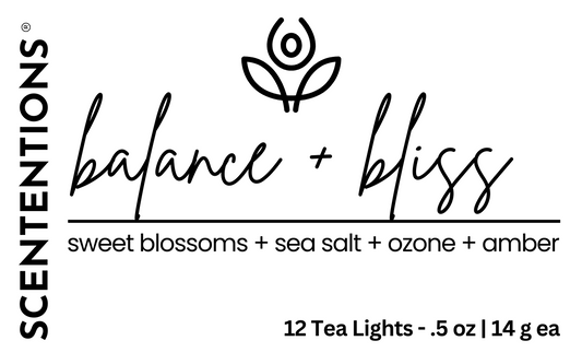 BALANCE + BLISS - TEA LIGHT SET