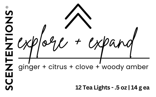 EXPLORE + EXPAND - TEA LIGHT SET