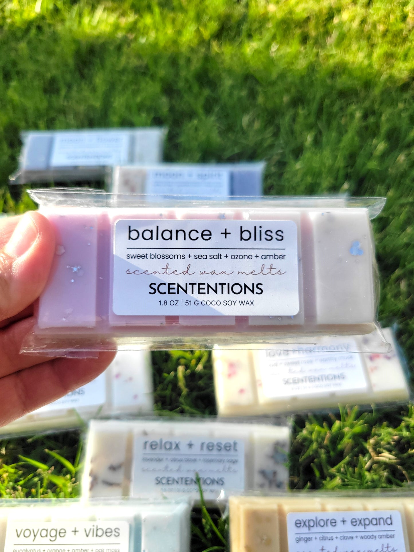 BALANCE + BLISS WAX MELT SNAP BAR