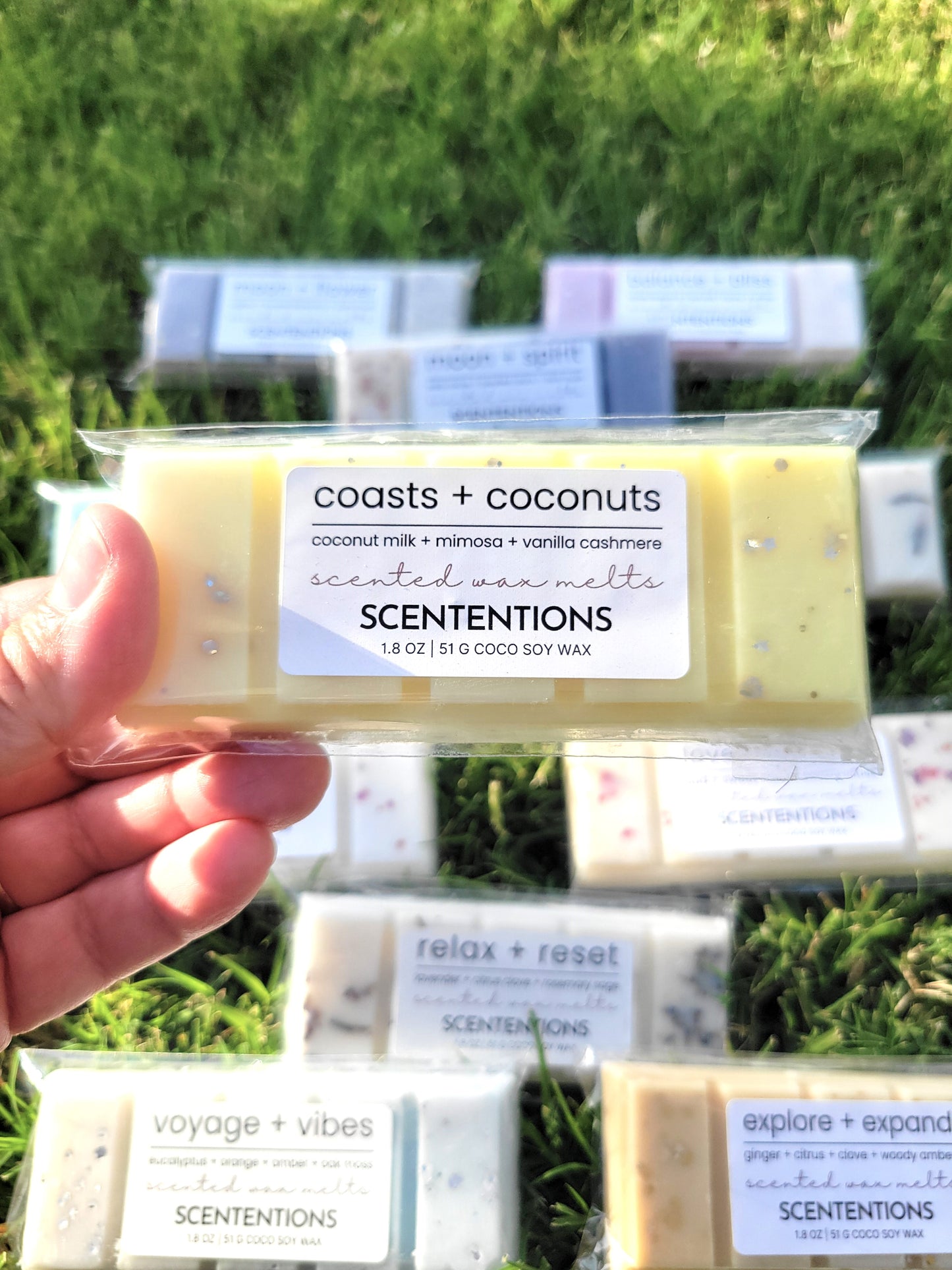 COASTS + COCONUTS WAX MELT SNAP BAR