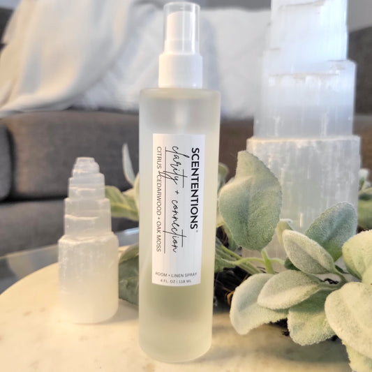 CLARITY + CONNECTION - ORGANIC ROOM + LINEN SPRAY